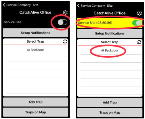 CATCHALIVE Live Animal Trap Large Box Trap - App functions 1