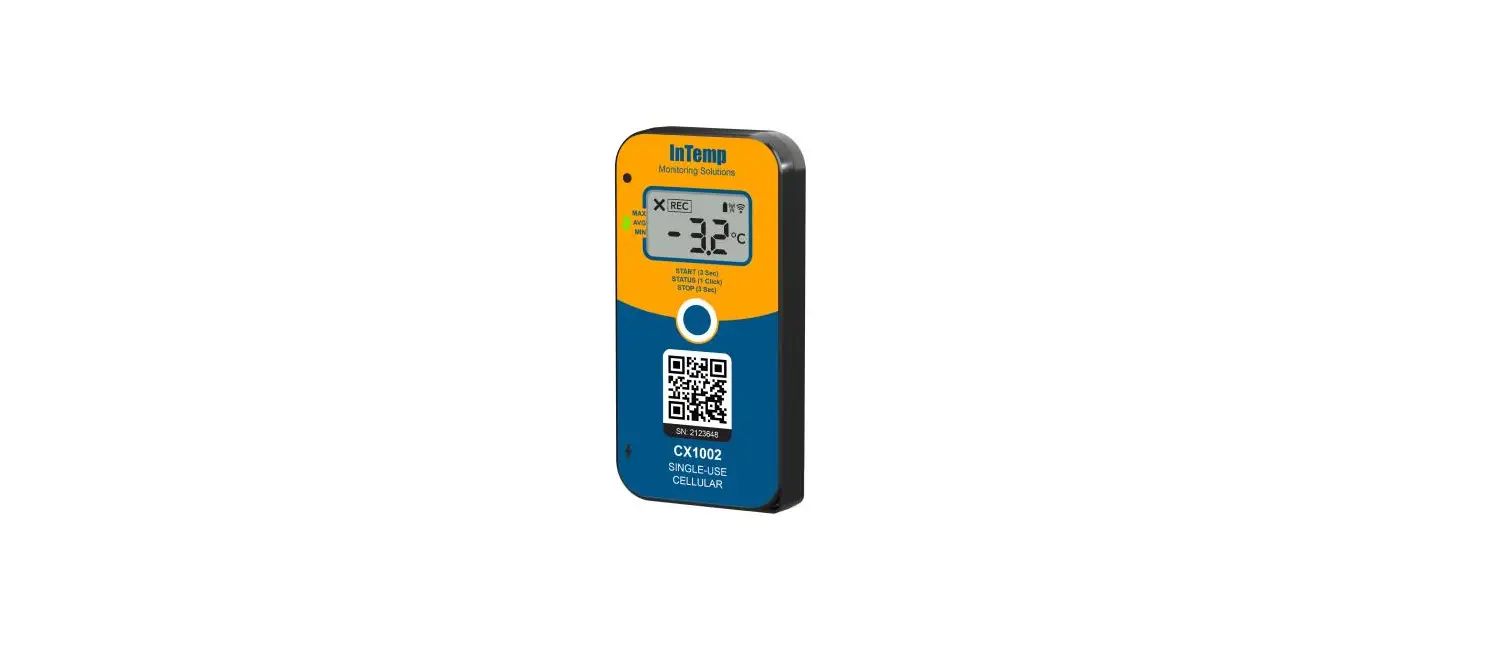 Intemp Cx1000 Series Temperature Data Logger Instruction Manual