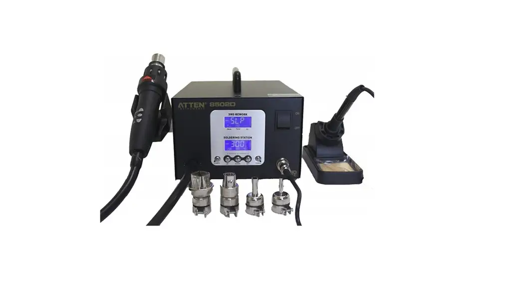 Atten At8502d Soldering Staiton Smd Rewoek 2 In 1 User Manual