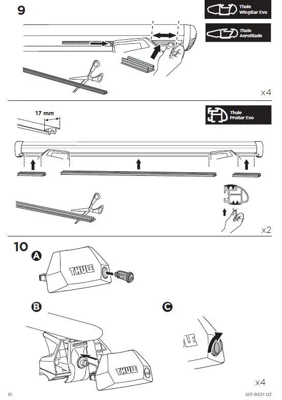 THULE 710601 Evo Flush Rail fig-10