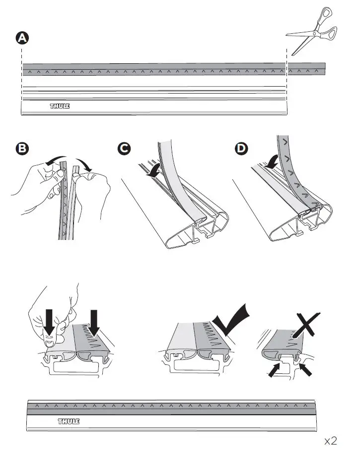 THULE 710601 Evo Flush Rail fig-4