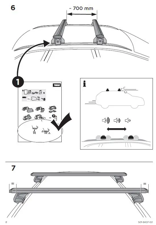THULE 710601 Evo Flush Rail fig-8