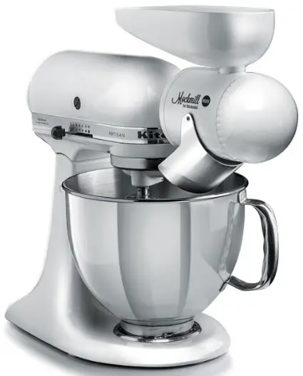 Mockmill MOCK Flaker Mixer Attachment for Various Kitchen Mixers