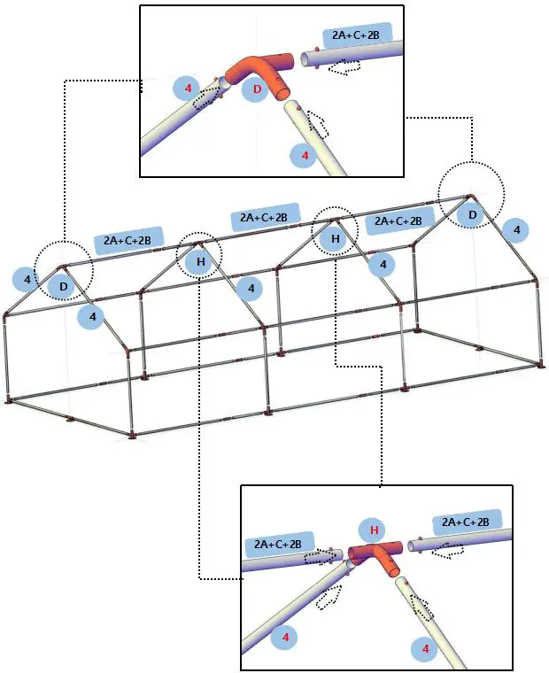 VEVOR-Peaked-Roof-Large-Metal-Chicken-Coop-with-Run-34