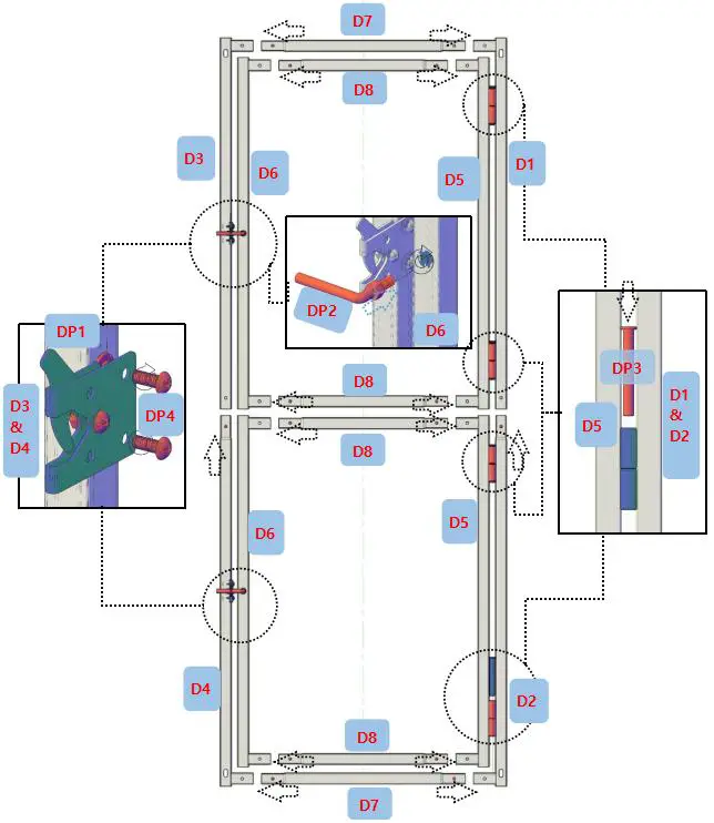 VEVOR-Peaked-Roof-Large-Metal-Chicken-Coop-with-Run-35