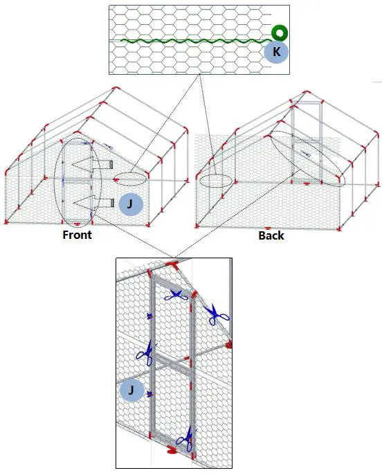 VEVOR-Peaked-Roof-Large-Metal-Chicken-Coop-with-Run-38