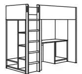 IKEA SMÅSTAD Loft Bed White - Icon 31