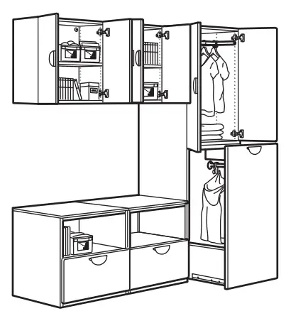 IKEA SMÅSTAD Loft Bed White - Shopping 14