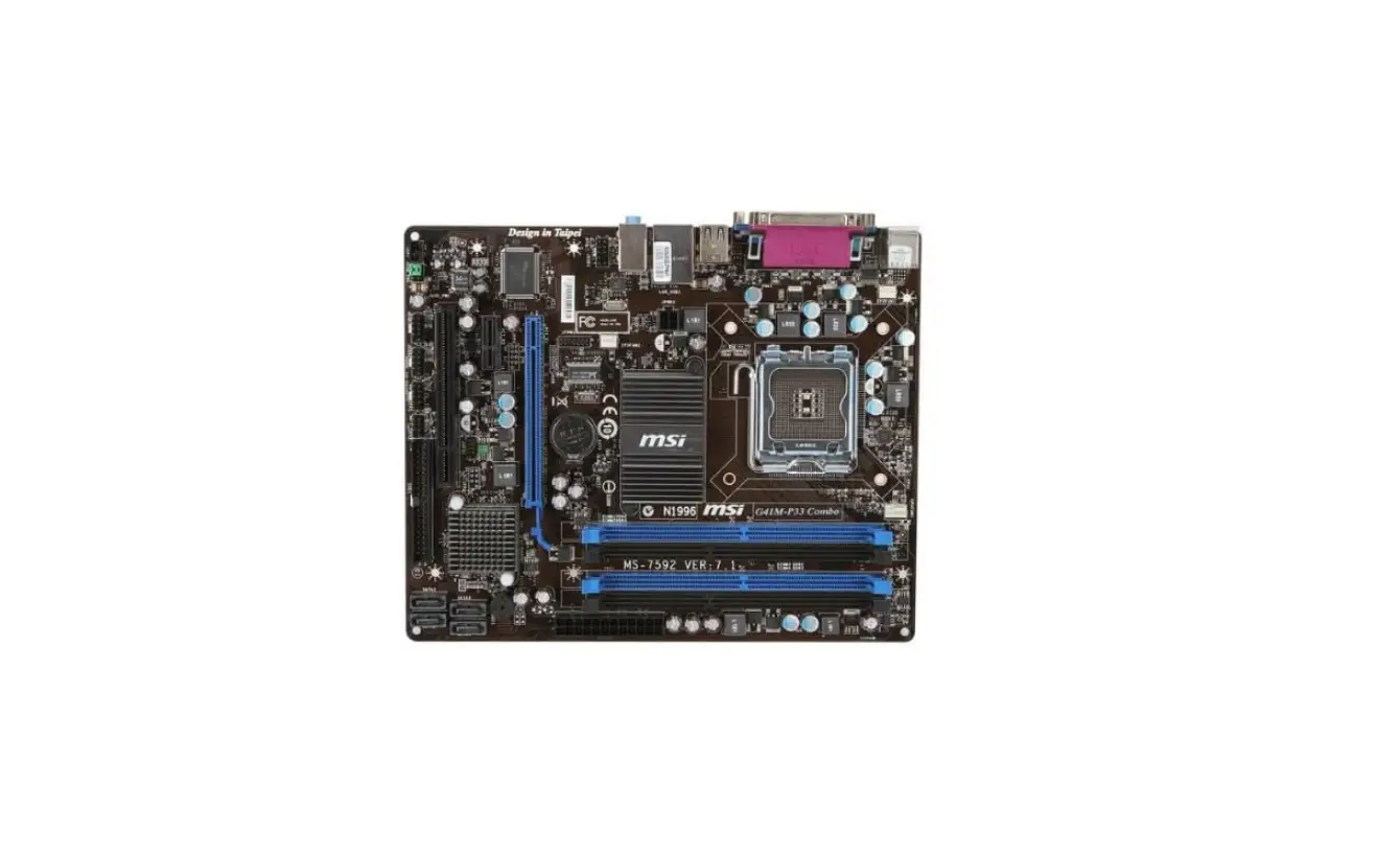 Msi G41m-p33 Combo Versatile Motherboard Quick Installation Guide