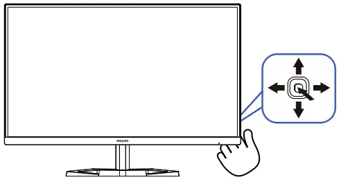 Operating the monitor