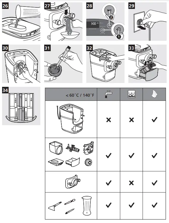PHILIPS HR2665 Pasta Maker Pasta Machine - Parts 4