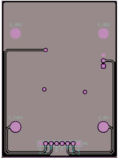 PCB BOTTOM LAYOUT