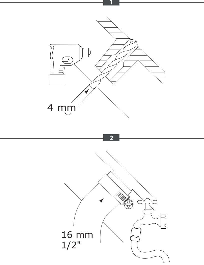 axi Sky230 Sky Slide with Water Connection - fig