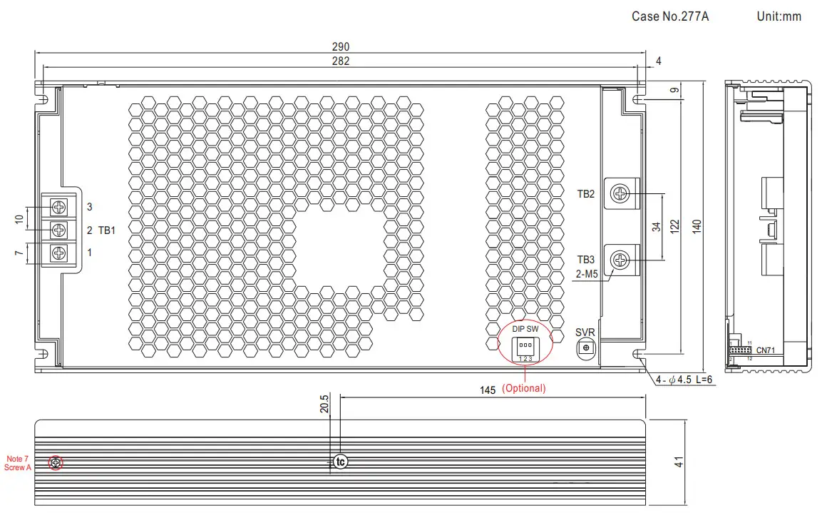 MEAN WELL UHP-1500 Series 1500W Conduction Cooling with PFC Switching Supply - Encoding 11