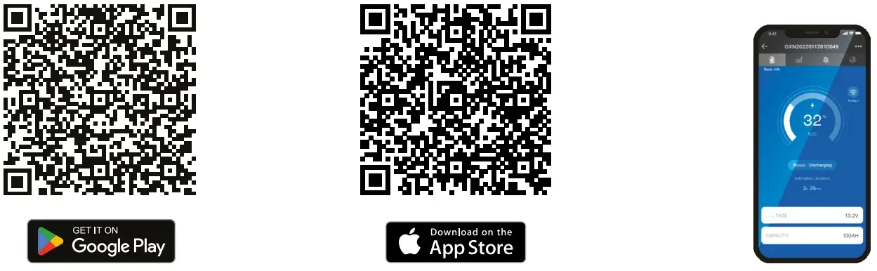 Kon TEC KT LFP1250 50Ah Lithium Iron Phosphate Lifepo4 Battery - QR CODE