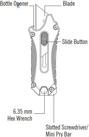 OKNIFE Otacle Utility Knife 3.38 Inch Closed Blade-FIG2
