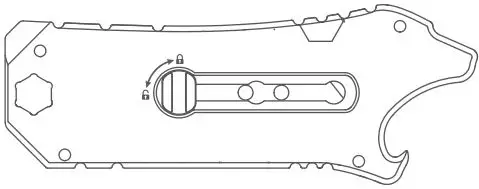 OKNIFE Otacle Utility Knife 3.38 Inch Closed Blade-FIG3