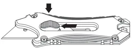 OKNIFE Otacle Utility Knife 3.38 Inch Closed Blade-FIG6