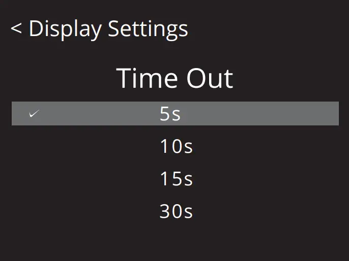 audiolab 7000A - Menu Options 10