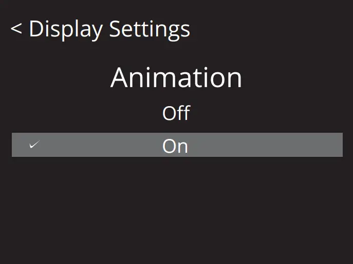 audiolab 7000A - Menu Options 11
