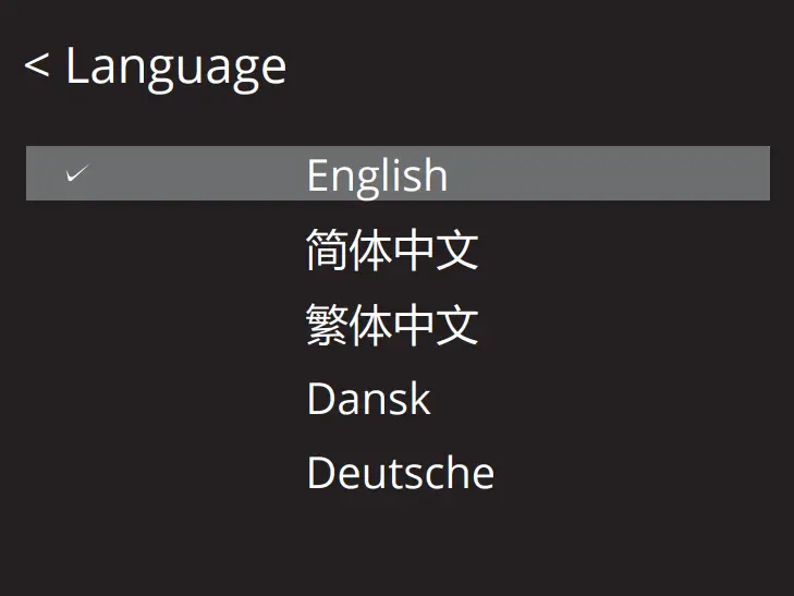 audiolab 7000A - Menu Options 14