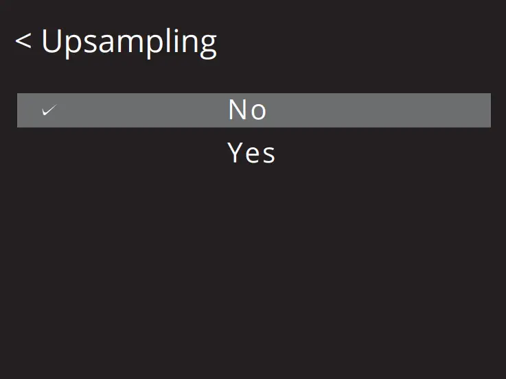 audiolab 7000A - Menu Options 2