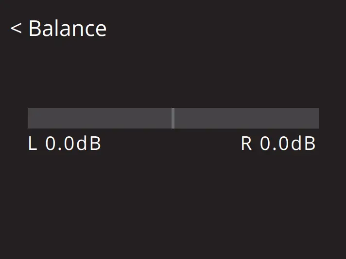 audiolab 7000A - Menu Options 4