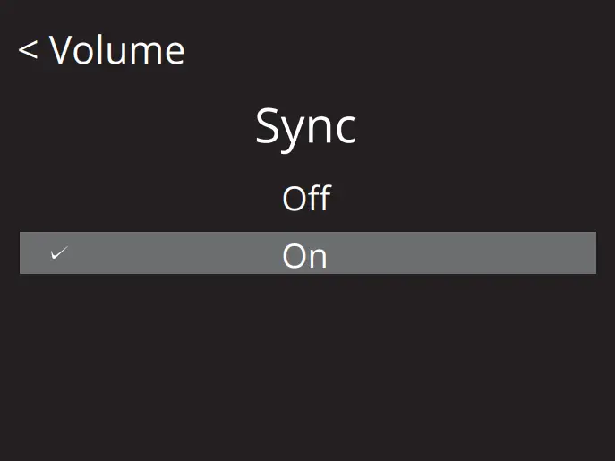 audiolab 7000A - Menu Options 7
