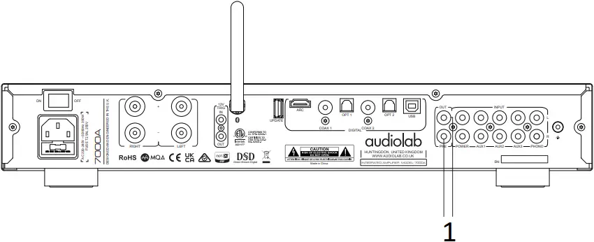 audiolab 7000A - Pre-Mode