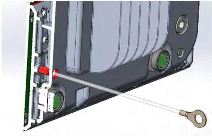 Securing the LED modules