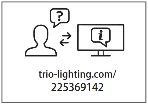 TRIO 225369142 Nelson LED Wall Light with Motion Sensor - FIG 3