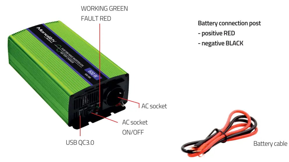 INVERTER ICON AND CONNECTION