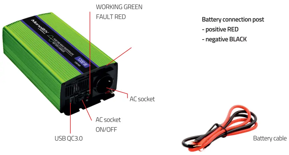INVERTER ICON AND CONNECTION