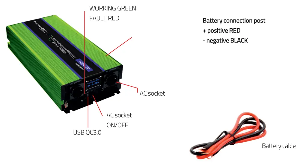 INVERTER ICON AND CONNECTION