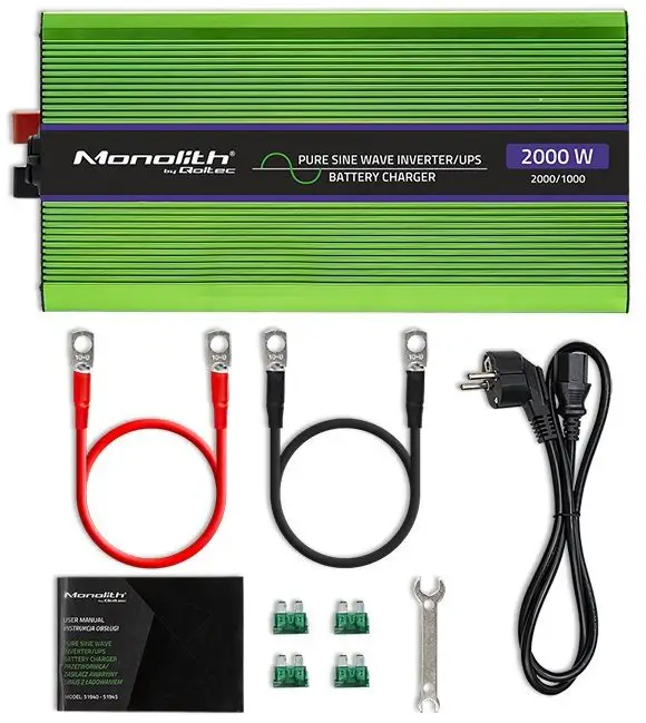 QOLTEC 51942 Pure Sine Wave Monolith Charger