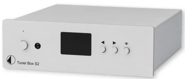 Pro-Ject Tuner Box S2 Compact FM Tuner, Silver