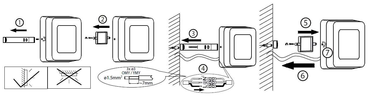 BEMKO-EL2-Q-008GR-Valit-Facade-Luminaire-FIG-1