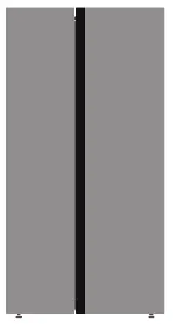 TEKA TSBS584X 532L Side-by-Side Refrigerator