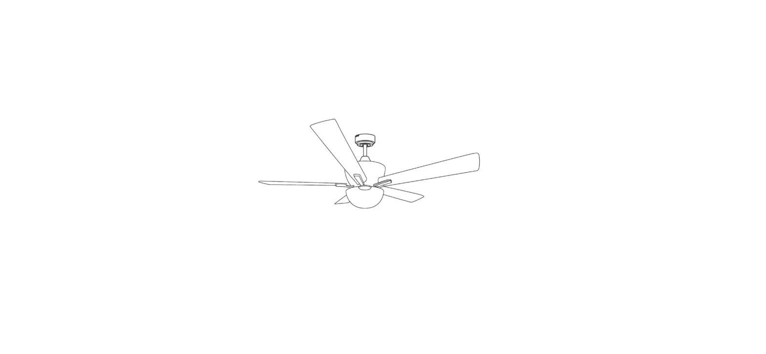 Breezary 27005-gd-a1 52 Inch Ceiling Fan With Light User Manual Breezary 27005-gd-a1 52 Inch Ceiling Fan With Light User Manual