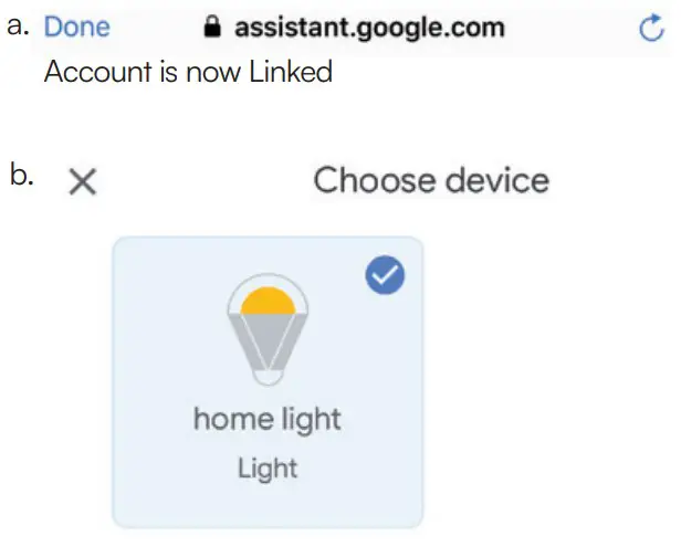 GOOGLE HOME SETTINGS