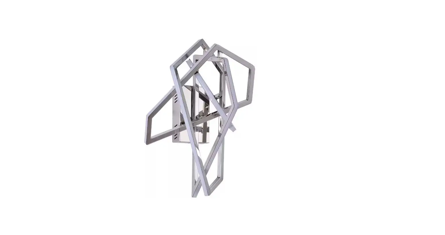 Unbranded Fit38w15ch Helene 15-light Chrome Led Wall Sconce Instruction Manual