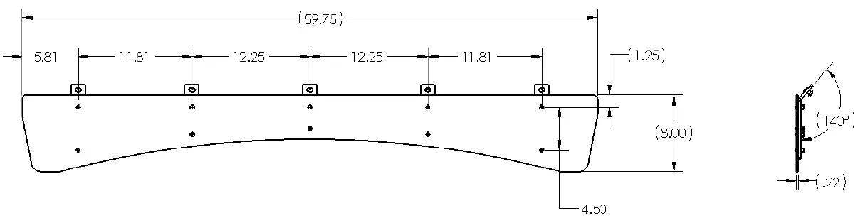 UNAKA -Ford -Transit- Wind -Fairing-FIG-2