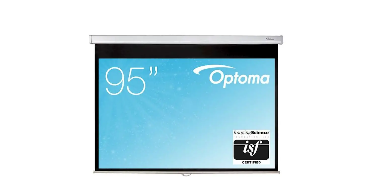 Optoma Ds-1095pmg+ 95 Diagonal 16:10 Manual Pull Down Screen Owner's Manual Optoma Ds-1095pmg+ 95 Diagonal 16:10 Manual Pull Down Screen Owner's Manual