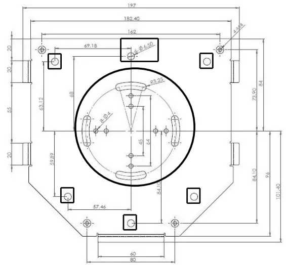 datavideo-CM-10-Professional-Ceiling-Mount-for-Robotic-Pan-Tilt-Head-fig 2