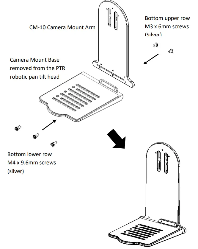 datavideo-CM-10-Professional-Ceiling-Mount-for-Robotic-Pan-Tilt-Head-fig 4