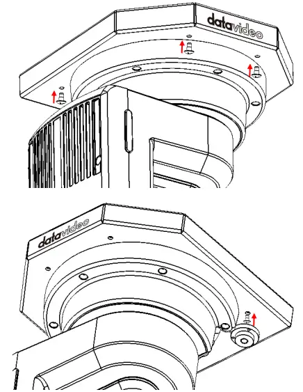 datavideo-CM-10-Professional-Ceiling-Mount-for-Robotic-Pan-Tilt-Head-fig 8