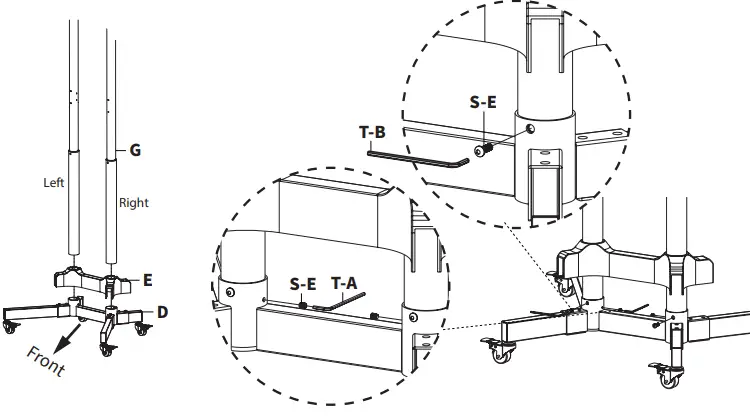 V I V O-CART-V03E-W-Multi-Purpose-Mobile-Podium-FIG-10