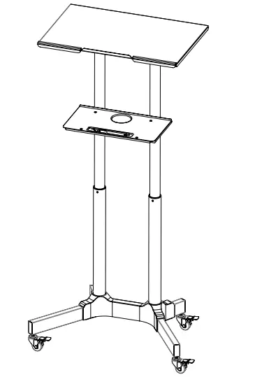 V I V O-CART-V03E-W-Multi-Purpose-Mobile-Podium-FIG-19