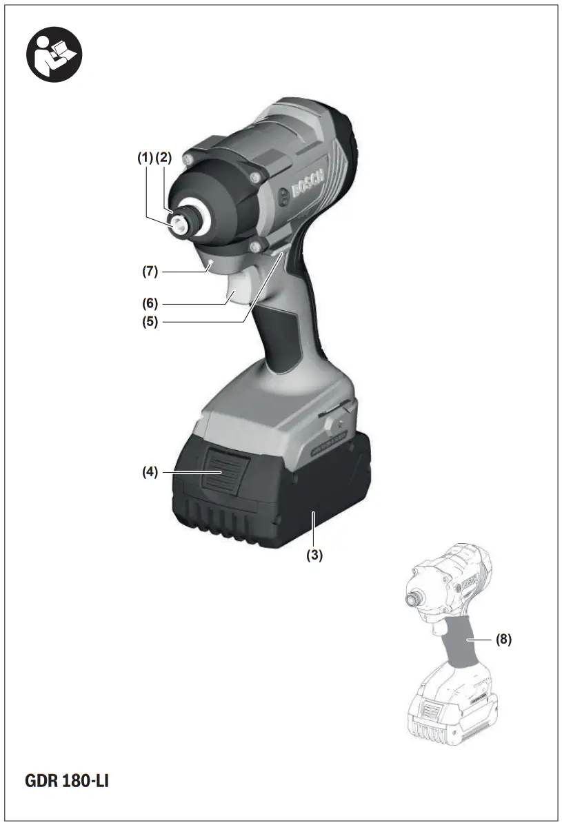 Bosch Power Tools GmbH GDR GDX Professional Cordless Impact Driver Wrench - fig