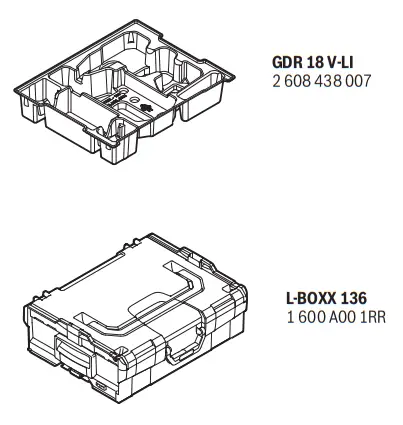 Bosch Power Tools GmbH GDR GDX Professional Cordless Impact Driver Wrench - fig4